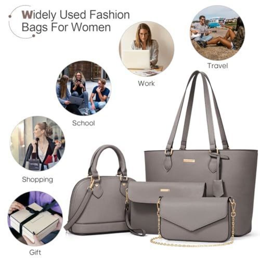Matching 4-Piece Handbag Collection - Picture 8 of 9